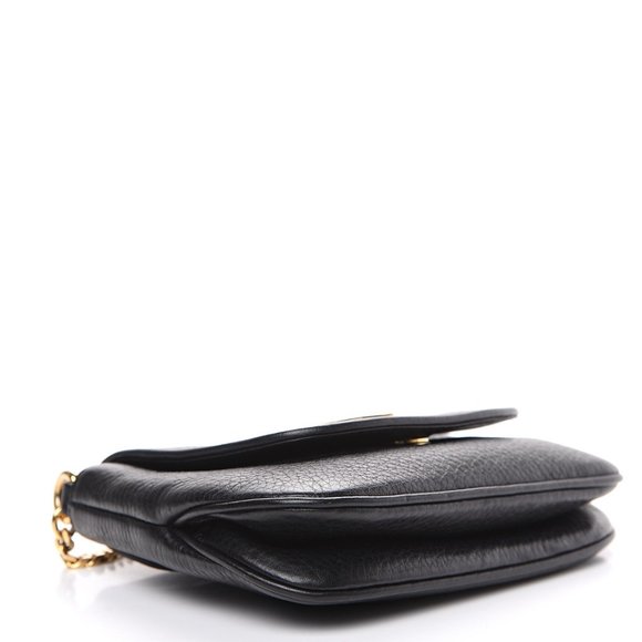 GUCCI Pebbled Calfskin Small 1973 Chain Shoulder - Picture 4 of 10